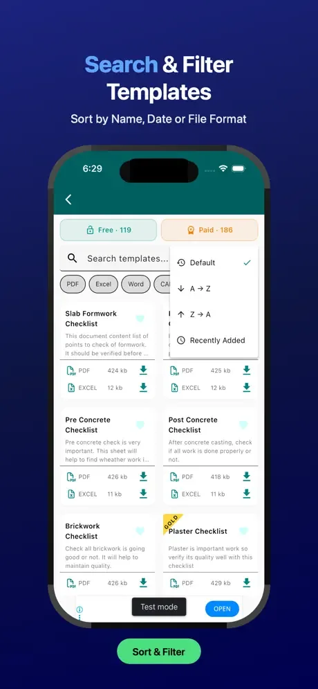 Construction Forms & Templates screenshot 1