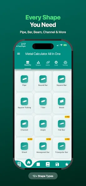 Metal Calculator A1 Pro screenshot 1