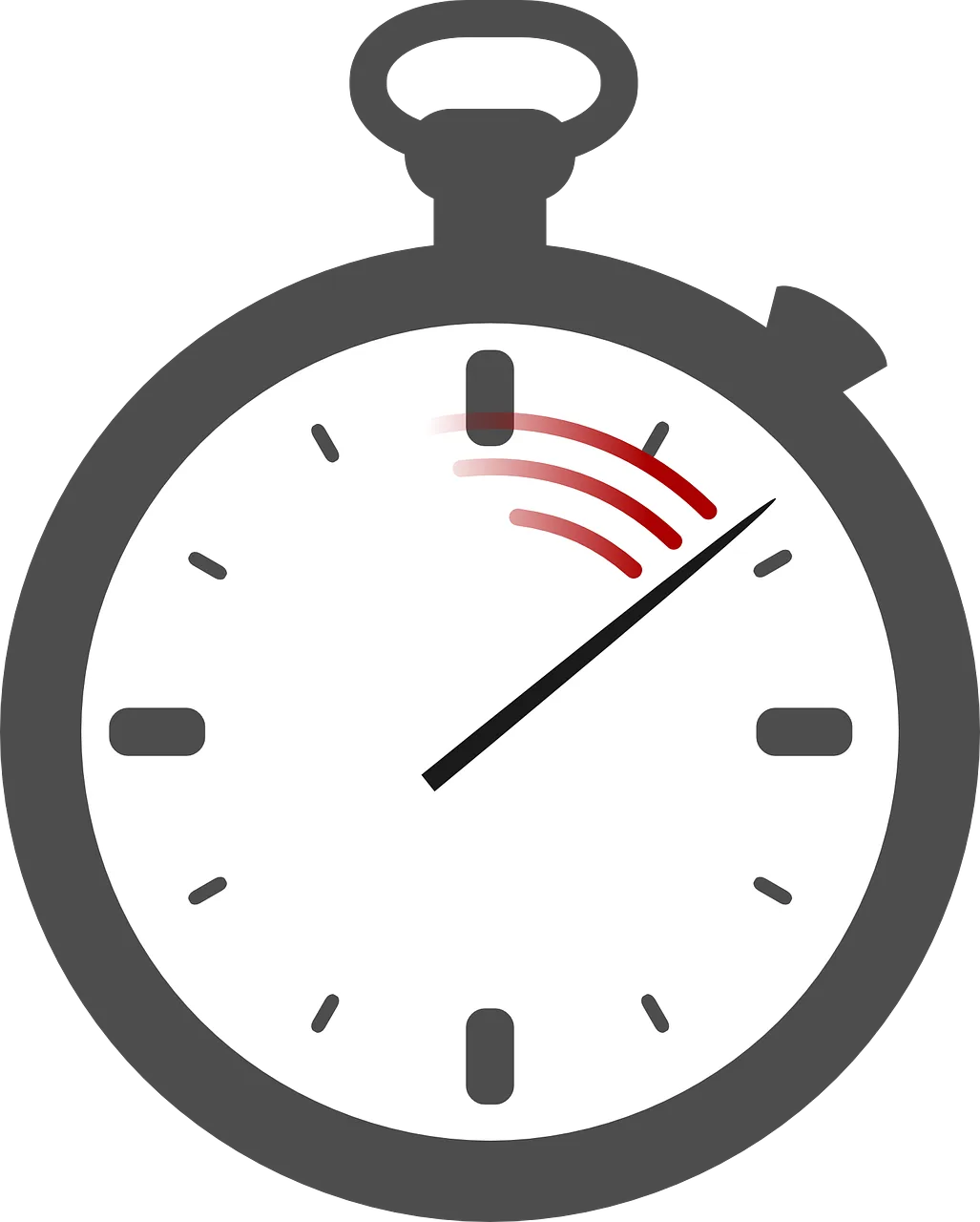 Clip-art stopwatch